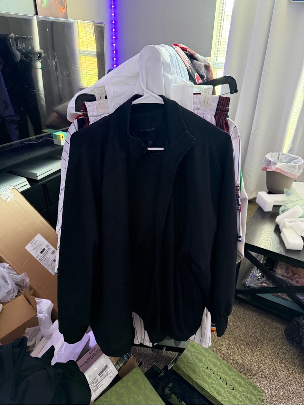 Nike /SKIMS Black Zip Jacket